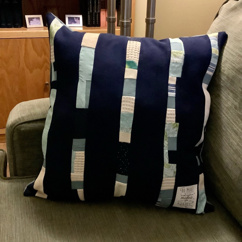 ‘Pillow Talk’ custom decorative pillow